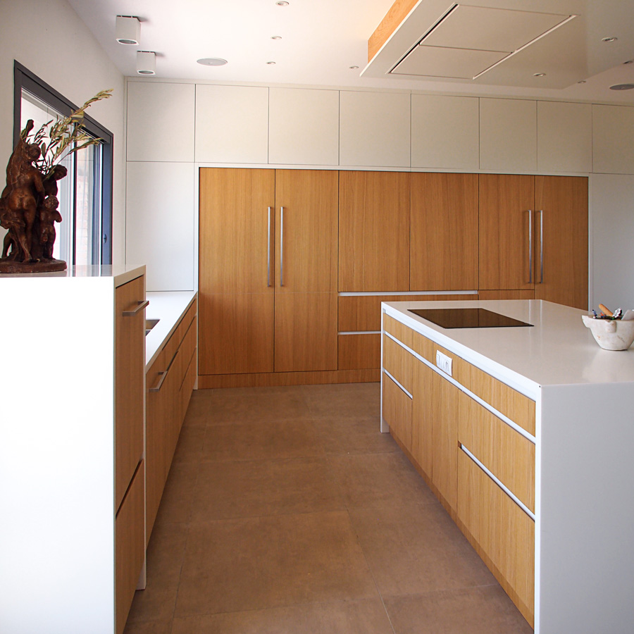 Cuisine moderne bois l'Atelier Traversant